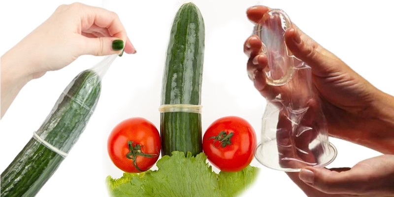Cách làm dương vật giả tại nhà bằng dưa leo