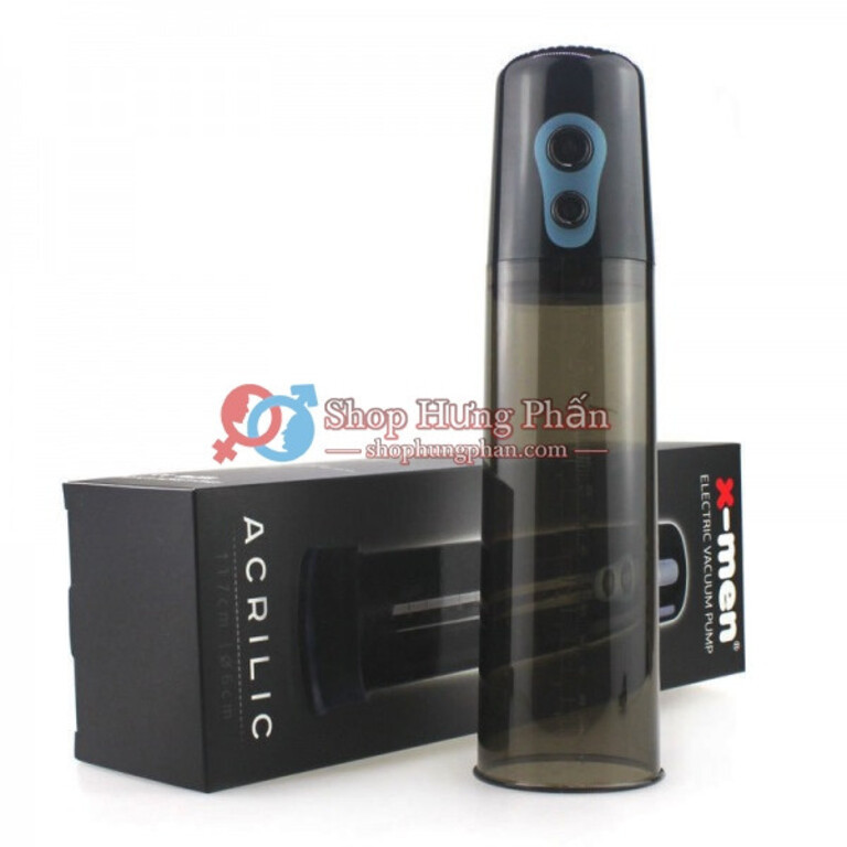 Máy Tập Dương Vật X-Men Acrilic Cao Cấp Hút Tự Động