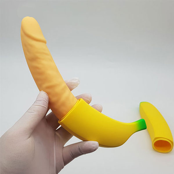 Dương vật giả Moylan Banana được thiết kế ngụy tranh dưới dạng quả chuối Dương vật giả Moylan Banana được thiết kế ngụy tranh dưới dạng quả chuối