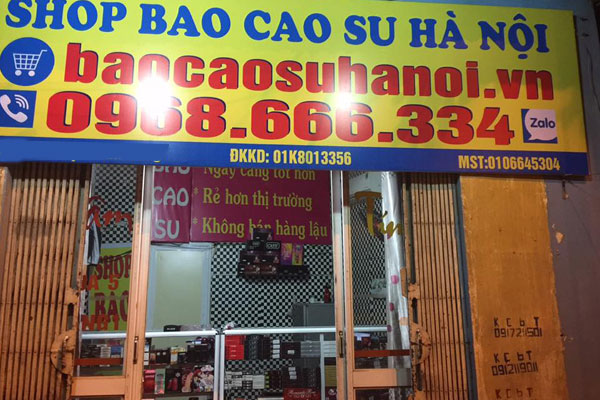 Cửa hàng bao cao su Hà Nội Cửa hàng bao cao su Hà Nội